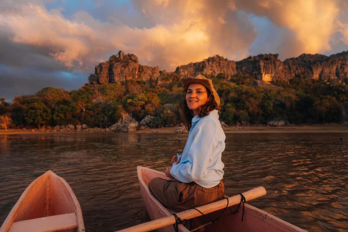plus belle expérience Parc Ankarana pirogue sur le lac