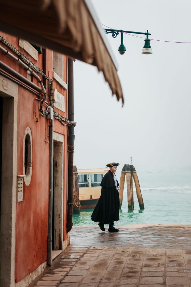 Canaux de Venise pendant le Carnaval