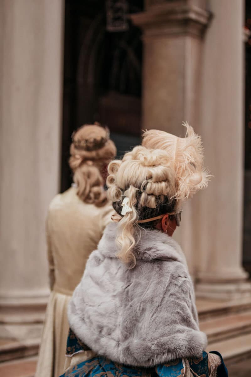 Costumes traditionnels du carnaval de Venise