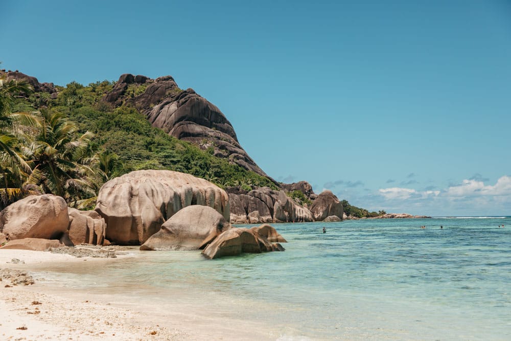 hôtels sur la plage aux Seychelles