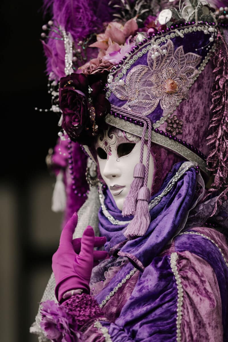 parade masquée sur la place San Marco