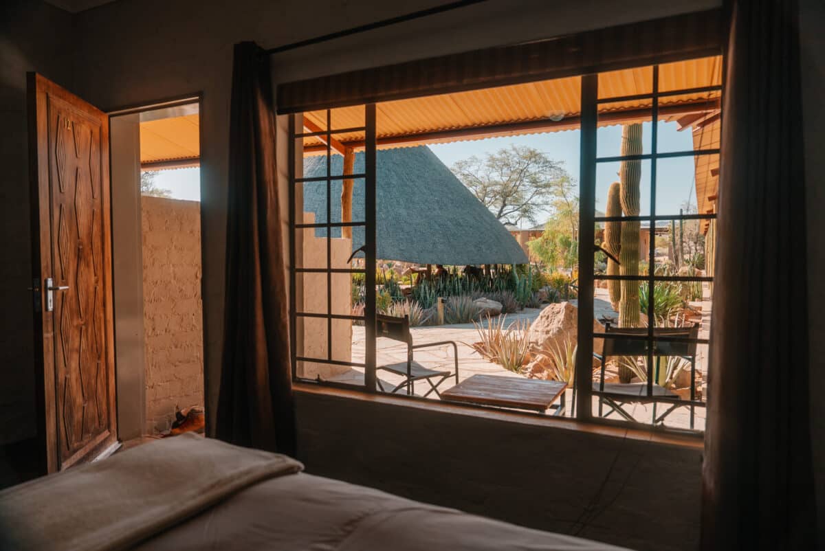 Hôtel avec piscine en Namibie