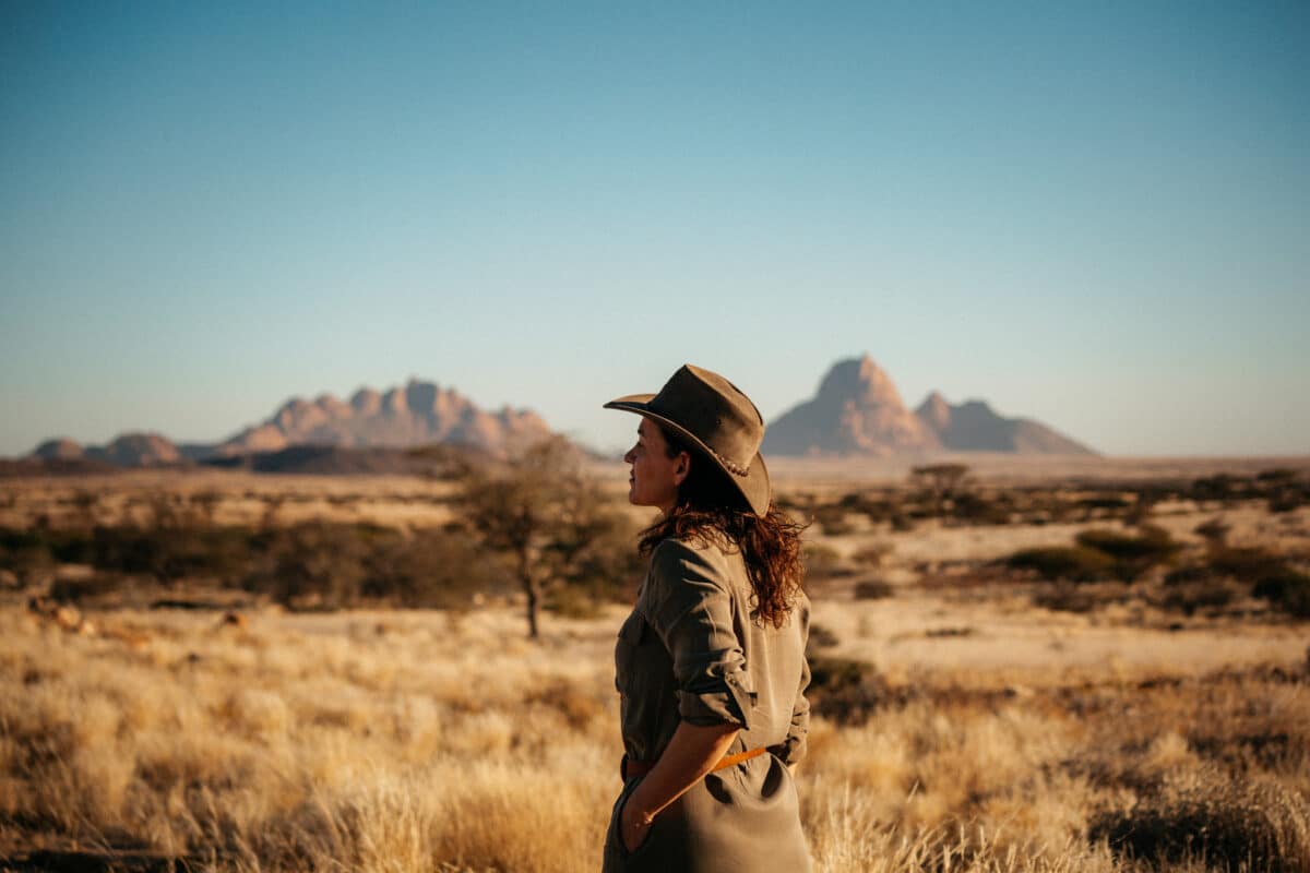 Pics de granit de Spitzkoppe, étape d'un road trip en Namibie