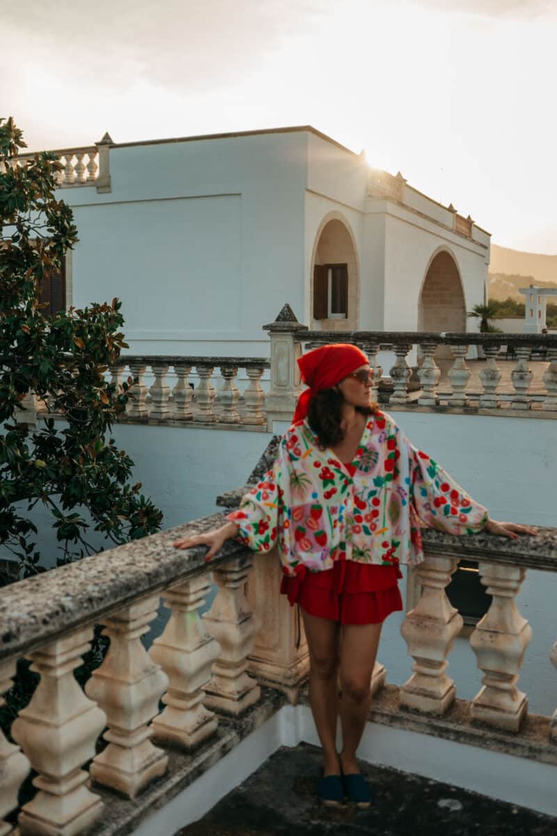 Masseria traditionnelle à Fasano, dans la campagne des Pouilles